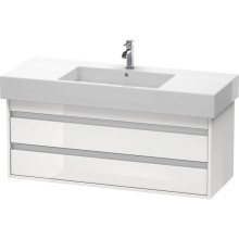 Тумба белый глянец 120 см Duravit Ketho KT664202222