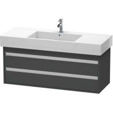 Тумба графит матовый 120 см Duravit Ketho KT664204949