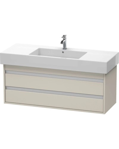 Тумба тауп матовый 120 см Duravit Ketho KT664209191