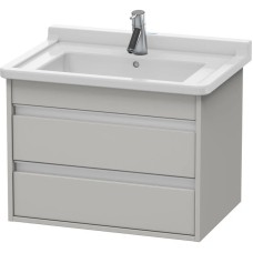 Тумба бетонно-серый матовый 65 см Duravit Ketho KT664300707