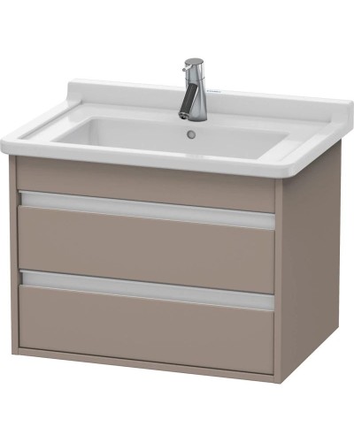 Тумба базальт матовый 65 см Duravit Ketho KT664304343