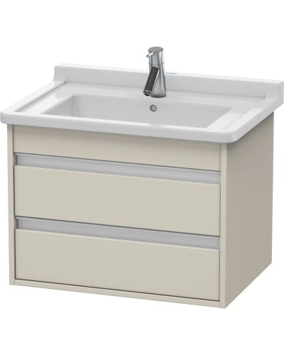 Тумба тауп матовый 65 см Duravit Ketho KT664309191