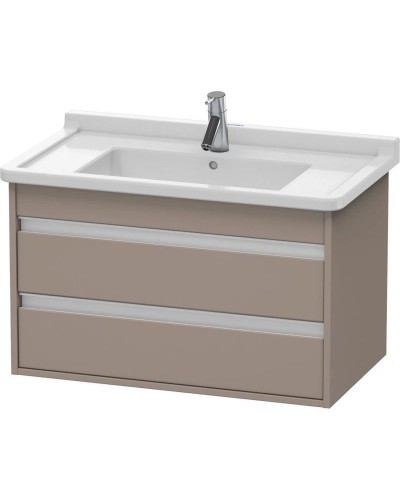Тумба базальт матовый 80 см Duravit Ketho KT664404343