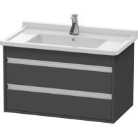 Тумба графит матовый 80 см Duravit Ketho KT664404949