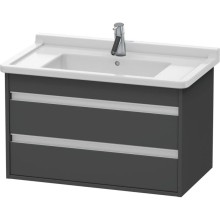 Тумба графит матовый 80 см Duravit Ketho KT664404949
