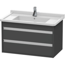 Тумба графит матовый 80 см Duravit Ketho KT664404949