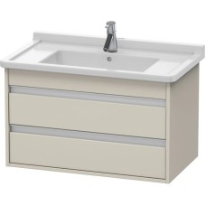 Тумба тауп матовый 80 см Duravit Ketho KT664409191