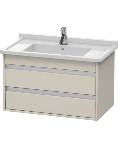 Тумба тауп матовый 80 см Duravit Ketho KT664409191