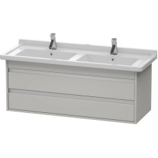 Тумба бетонно-серый матовый 120 см Duravit Ketho KT664600707