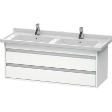 Тумба белый матовый 120 см Duravit Ketho KT664601818
