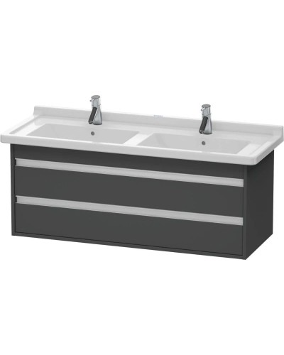 Тумба графит матовый 120 см Duravit Ketho KT664604949