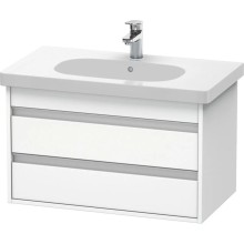 Тумба белый матовый 80 см Duravit Ketho KT664701818