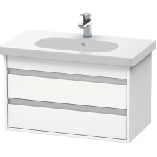 Тумба белый матовый 80 см Duravit Ketho KT664701818