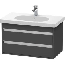 Тумба графит матовый 80 см Duravit Ketho KT664704949