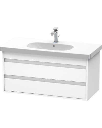 Тумба белый матовый 100 см Duravit Ketho KT664801818