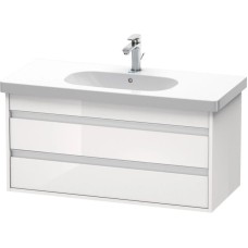 Тумба белый глянец 100 см Duravit Ketho KT664802222