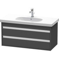 Тумба графит матовый 100 см Duravit Ketho KT664804949