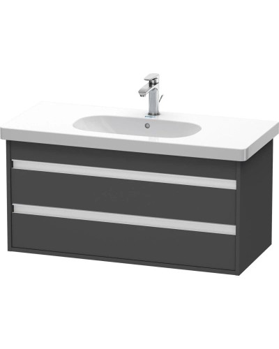 Тумба графит матовый 100 см Duravit Ketho KT664804949