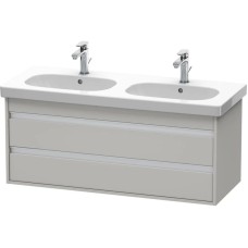 Тумба бетонно-серый матовый 115 см Duravit Ketho KT664900707