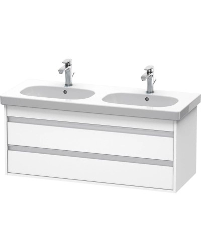 Тумба белый матовый 115 см Duravit Ketho KT664901818