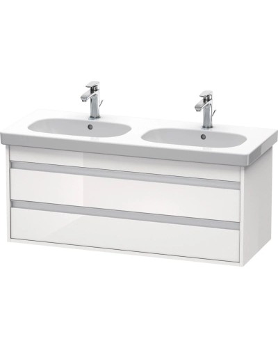 Тумба белый глянец 115 см Duravit Ketho KT664902222