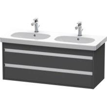 Тумба графит матовый 115 см Duravit Ketho KT664904949