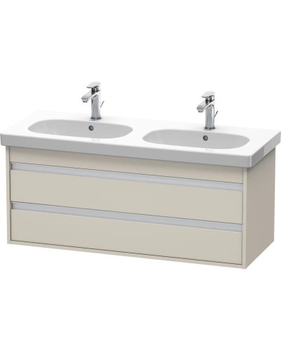 Тумба тауп матовый 115 см Duravit Ketho KT664909191