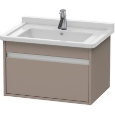 Тумба базальт матовый 65 см Duravit Ketho KT666304343