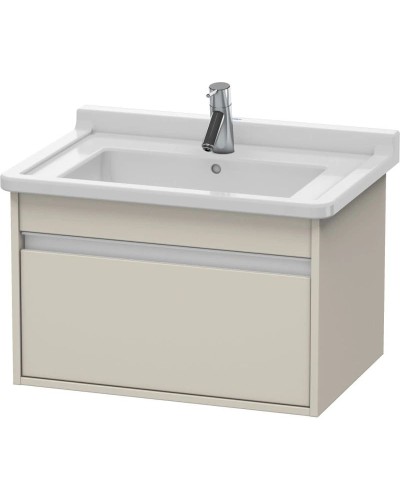 Тумба тауп матовый 65 см Duravit Ketho KT666309191