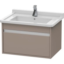 Тумба базальт матовый 80 см Duravit Ketho KT666404343