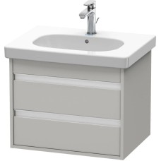 Тумба бетонно-серый матовый 60 см Duravit Ketho KT665000707