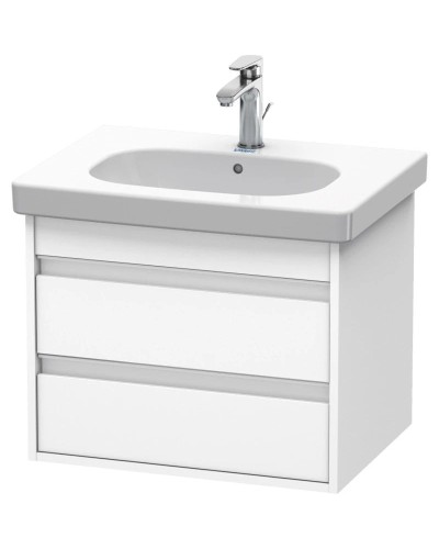 Тумба белый матовый 60 см Duravit Ketho KT665001818