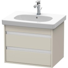 Тумба тауп матовый 60 см Duravit Ketho KT665009191