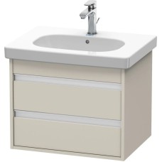 Тумба тауп матовый 60 см Duravit Ketho KT665009191