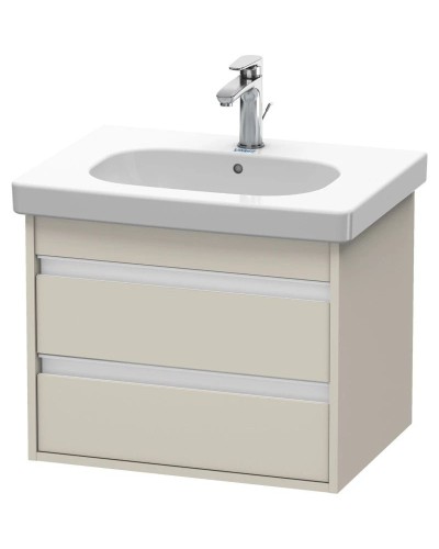 Тумба тауп матовый 60 см Duravit Ketho KT665009191