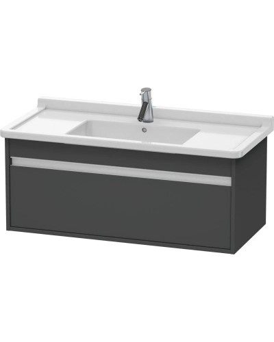 Тумба графит матовый 100 см Duravit Ketho KT666504949