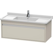 Тумба тауп матовый 100 см Duravit Ketho KT666509191