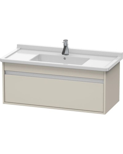 Тумба тауп матовый 100 см Duravit Ketho KT666509191