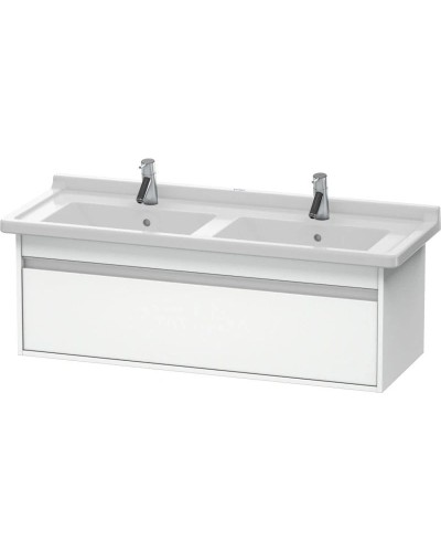 Тумба белый матовый 120 см Duravit Ketho KT666601818