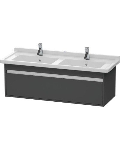 Тумба графит матовый 120 см Duravit Ketho KT666604949