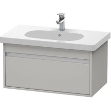 Тумба бетонно-серый матовый 80 см Duravit Ketho KT666700707