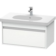 Тумба белый матовый 80 см Duravit Ketho KT666701818