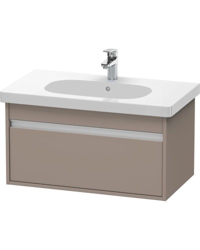 Тумба базальт матовый 80 см Duravit Ketho KT666704343