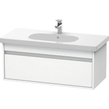 Тумба белый матовый 100 см Duravit Ketho KT666801818