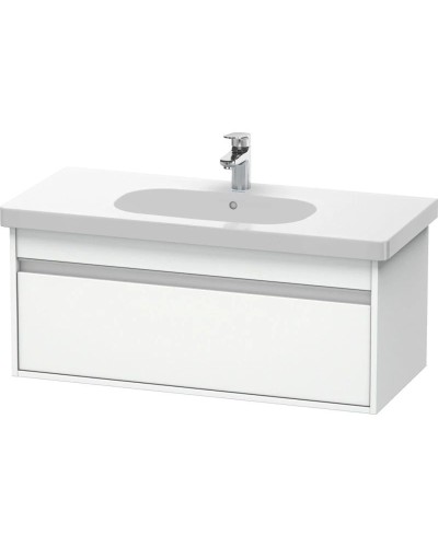 Тумба белый матовый 100 см Duravit Ketho KT666801818