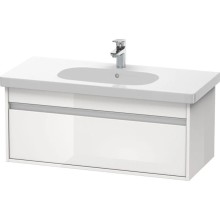 Тумба белый глянец 100 см Duravit Ketho KT666802222