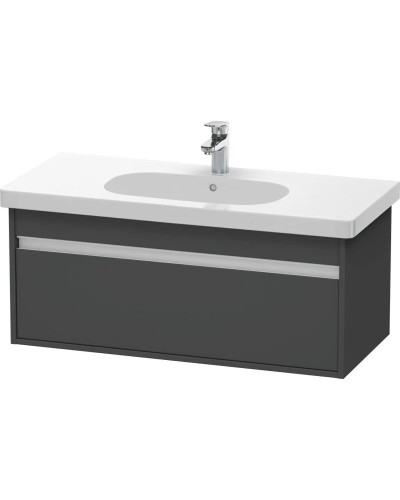 Тумба графит матовый 100 см Duravit Ketho KT666804949