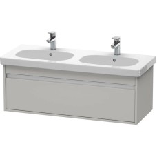 Тумба бетонно-серый матовый 115 см Duravit Ketho KT666900707