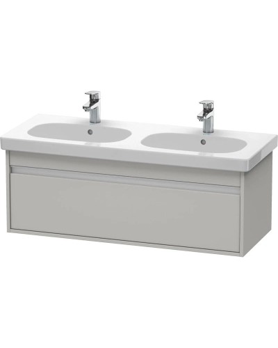 Тумба бетонно-серый матовый 115 см Duravit Ketho KT666900707