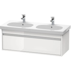 Тумба белый глянец 115 см Duravit Ketho KT666902222